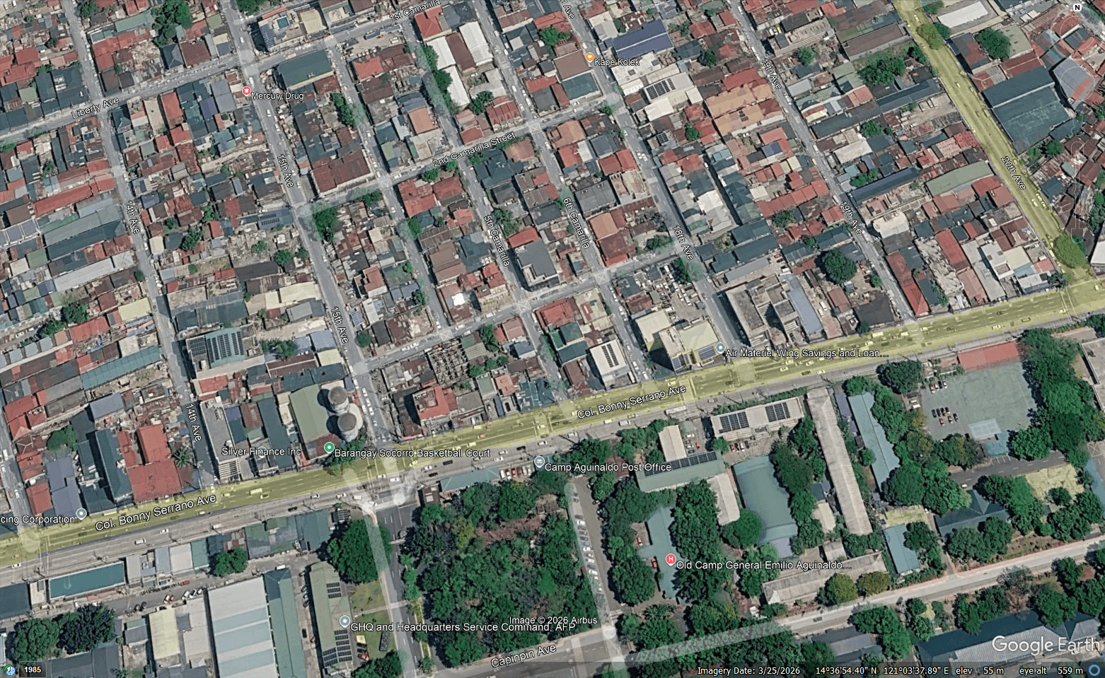 15th Avenue, Cubao, QC - PRIME Lot.